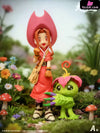 Digimon Group Photo of the Main Characters #1 Mimi Tachikawa & Palmon GK Statue - Guang Qiu Studio [In-Stock] - Full