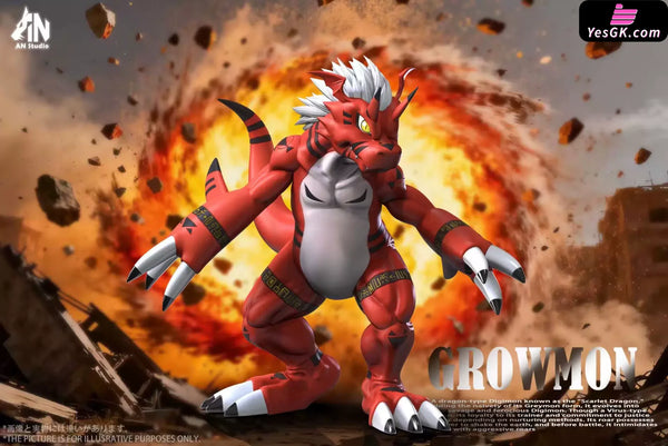 Digimon Growmon 1/6 GK Statue - AN Studio [Pre-Order] - Digimon