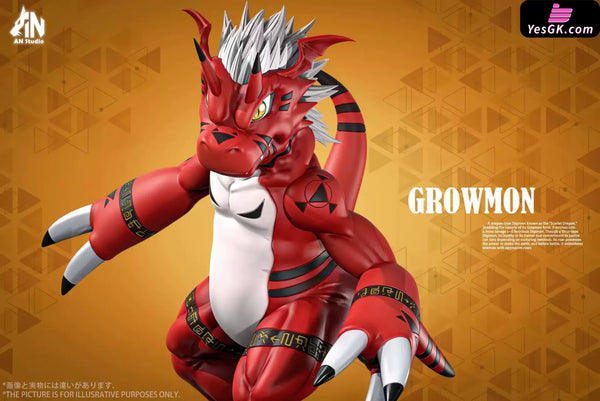 Digimon Growmon 1/6 GK Statue - AN Studio [Pre-Order] - Digimon