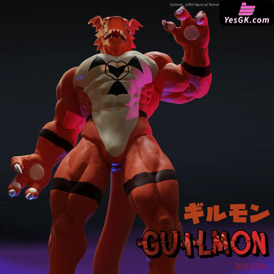 Digimon Guilmon Statue - Shibadon Studio [Pre - Order]