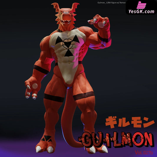 Digimon Guilmon Statue - Shibadon Studio [Pre - Order] Deposit
