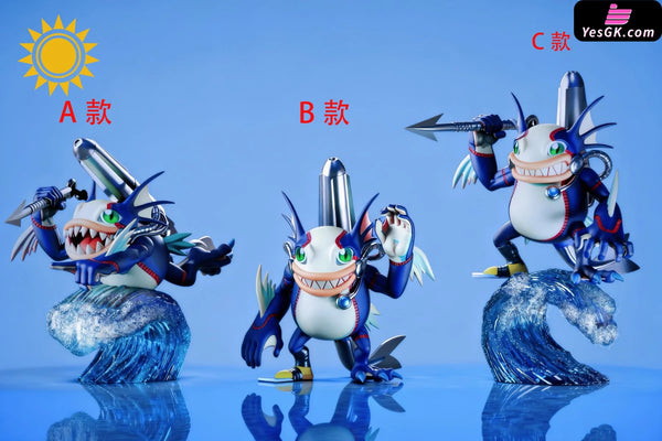 Digimon Hangyomon GK Statue - Sun Toys Studio [Pre-Order] - Deposit / Set - Digimon