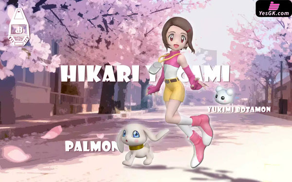 Digimon Hikari Yagami & Salamon MH GK Statue - Ji Ban She Studio [In-Stock] - Full Payment - Digimon