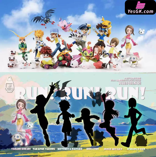 Digimon Hikari Yagami & Salamon MH GK Statue - Ji Ban She Studio [In-Stock] - Full Payment - Digimon