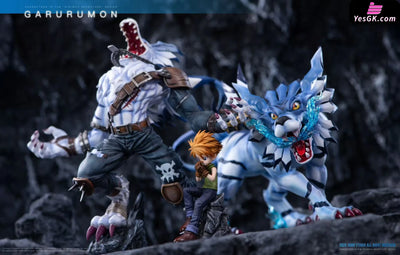 Digimon Illustrated Series Garurumon GK Statue - Soar Studio [In-Stock] Digimon