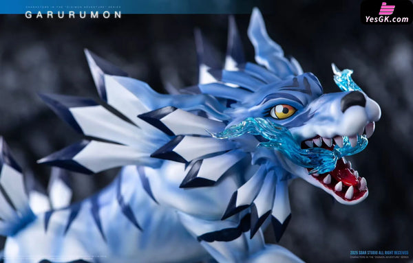 Digimon Illustrated Series Garurumon GK Statue - Soar Studio [In-Stock] Digimon