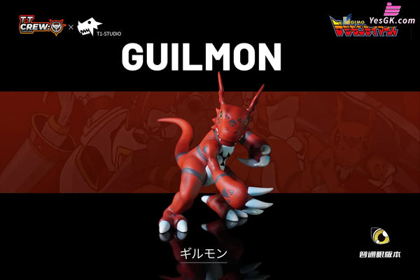 Digimon Illustrated Series Guilmon GK Statue - T1 Studio & Tian Tian Studio [In-Stock] - Digimon