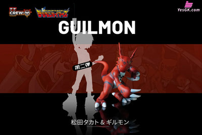 Digimon Illustrated Series Guilmon GK Statue - T1 Studio & Tian Tian Studio [In-Stock] - Digimon