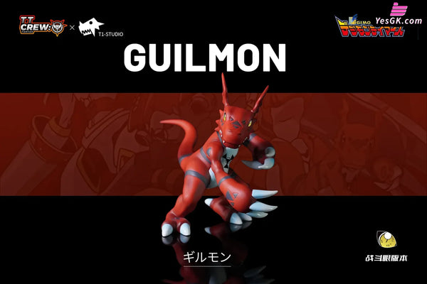 Digimon Illustrated Series Guilmon GK Statue - T1 Studio & Tian Tian Studio [In-Stock] - Full Payment / Normal Version