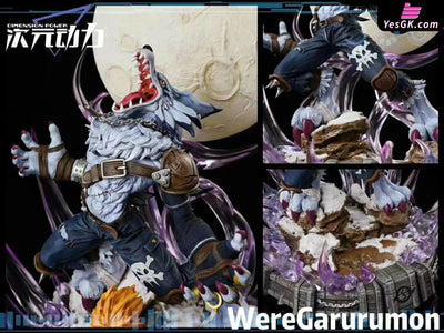 Digimon - Ishida Yamato & Weregarurumon Resin Statue Dimension Power Studio [In Stock]