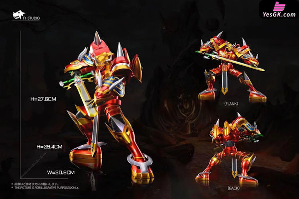 Digimon Kaiser Greymon GK Statue - T1 Studio [In-Stock] - Digimon