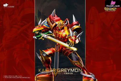 Digimon Kaiser Greymon GK Statue - T1 Studio [In-Stock] - Full Payment / Kaiser Greymon - Digimon