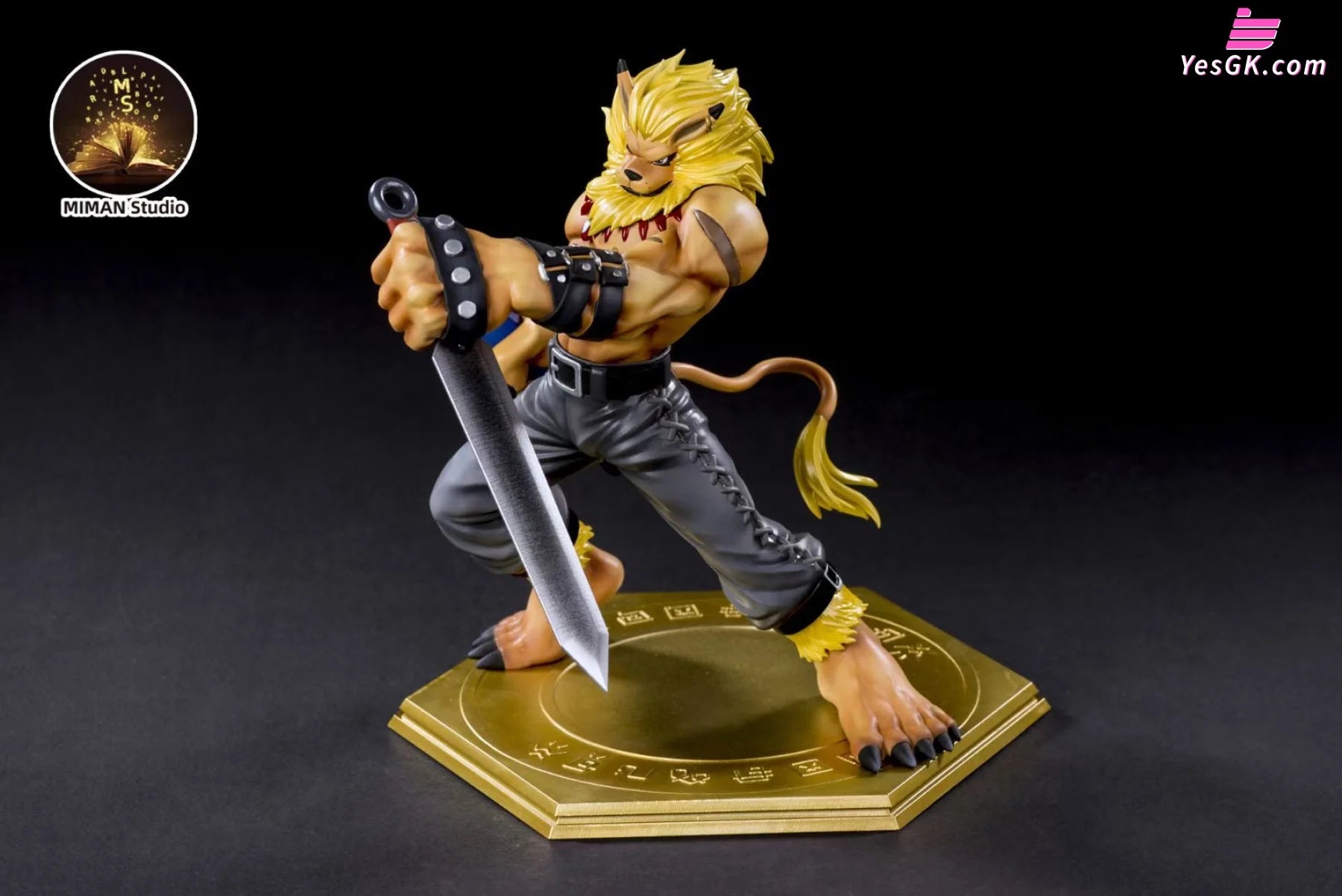 デジモン MIMAN-STUDIO レオモン フィギュア Digimon - Leomon Resin Statue - MIMAN Studio [In Stock] – YesGK