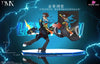 Digimon Lighdramon & Motomiya Daisuke & V-mon & Fladramon GK Statue - DMX Studio [Pre-Order] Digimon