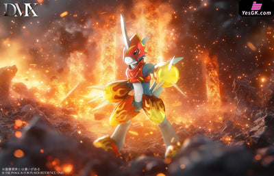 Digimon Lighdramon & Motomiya Daisuke & V-mon & Fladramon GK Statue - DMX Studio [Pre-Order] Digimon
