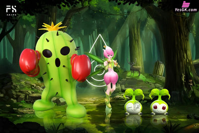 Digimon Lilimon & Togemon & Tanemon GK Statue - FH Studio [Pre-Order] Deposit / Set Digimon