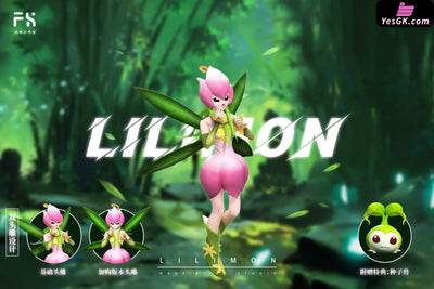 Digimon Lilimon & Togemon & Tanemon GK Statue - FH Studio [Pre-Order] Full Payment / Lilimon + Other versions Tanemon
