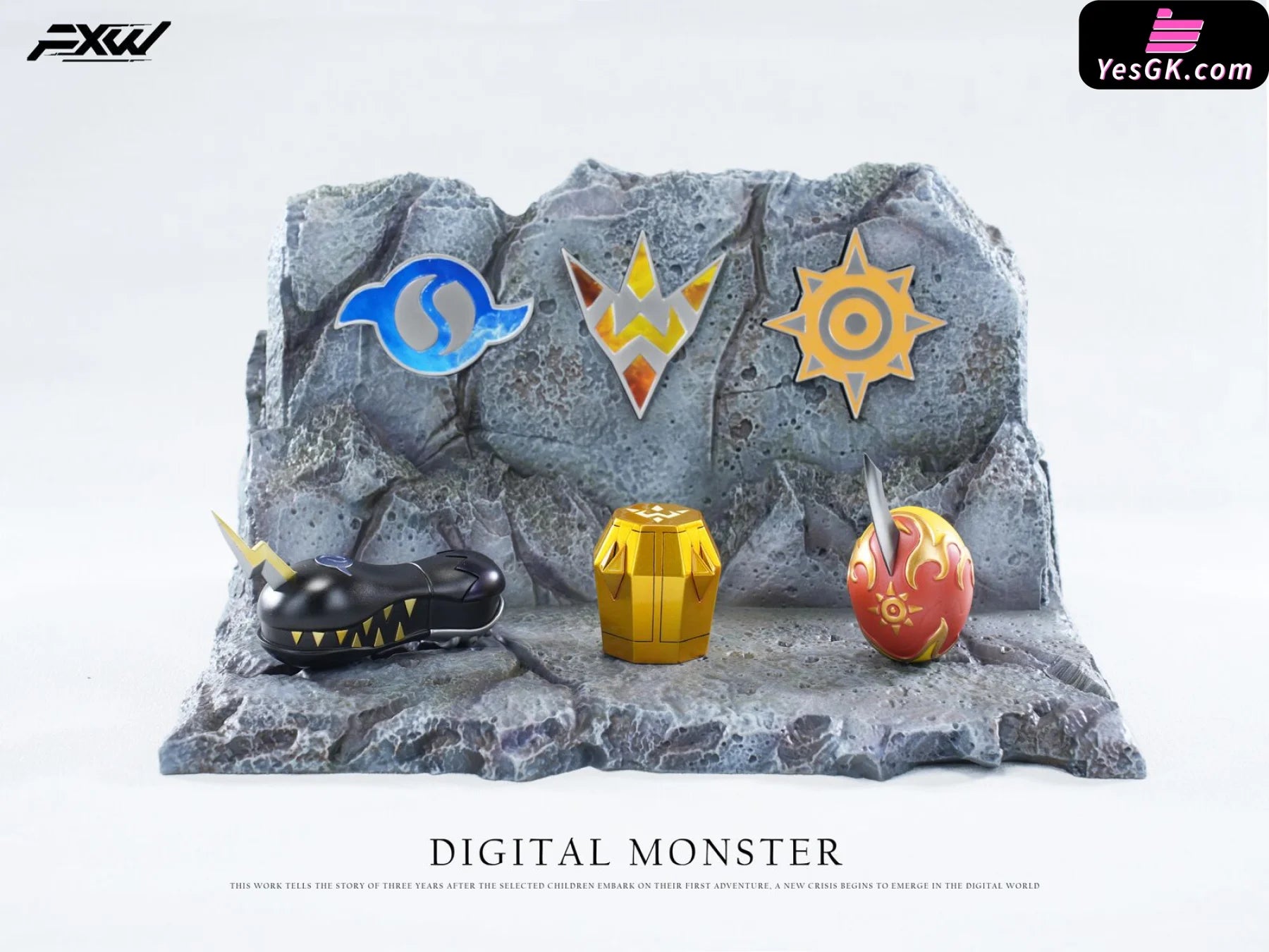 Digimon Magnamon Resin Statue - FXW Studio YesGK Digimon Magnamon Resin Statue - FXW Studio YesGK