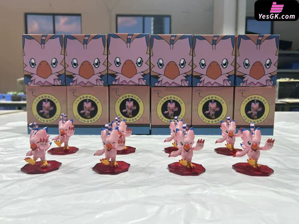 Digimon Main character Team #4 Sora Takenouchi & Piyomon Resin Statue - Miman Studio [In-Stock] Digimon