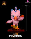 Digimon Main Character Team #4 Sora Takenouchi & Piyomon Resin Statue - Miman Studio [Pre-Order]