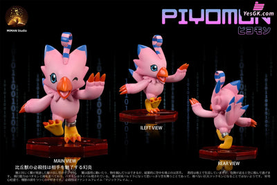 Digimon Main Character Team #4 Sora Takenouchi & Piyomon Resin Statue - Miman Studio [Pre-Order]