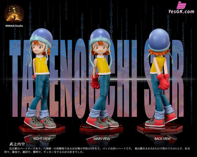 Digimon Main Character Team #4 Sora Takenouchi & Piyomon Resin Statue - Miman Studio [Pre-Order]