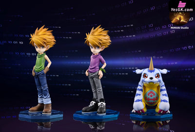 Digimon Main character Team #5 Yamato Ishida & Gabumon GK Statue - MIMAN Studio [Pre-Order] Digimon