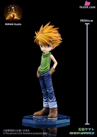 Digimon Main character Team #5 Yamato Ishida & Gabumon GK Statue - MIMAN Studio [Pre-Order] Deposit / Yamato Ishida
