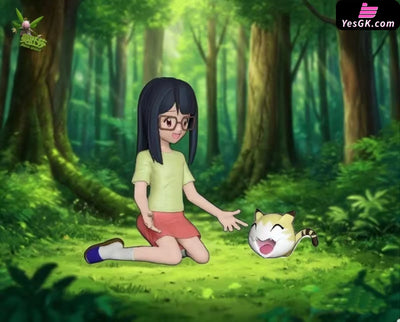 Digimon Meiko Mochizuki Childhood & Meicoomon GK Statue - Mei Du Sha Studio [Pre-Order] Deposit / Meiko Mochizuki