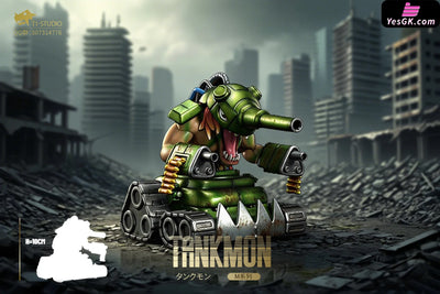 Digimon Metal Empire Series Mugendramon & Megadramon & Gigadramon & Mekanorimon & Guardromon & Tankmon GK Statue - T1