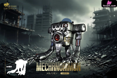 Digimon Metal Empire Series Mugendramon & Megadramon & Gigadramon & Mekanorimon & Guardromon & Tankmon GK Statue - T1