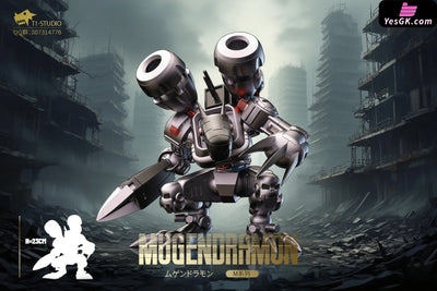Digimon Metal Empire Series Mugendramon & Megadramon & Gigadramon & Mekanorimon & Guardromon & Tankmon GK Statue - T1