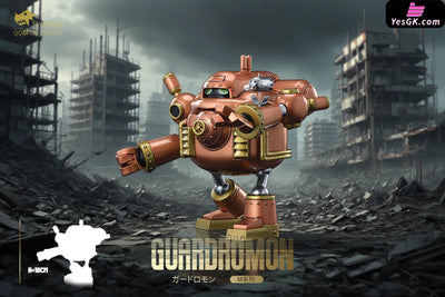 Digimon Metal Empire Series Mugendramon & Megadramon & Gigadramon & Mekanorimon & Guardromon & Tankmon GK Statue - T1