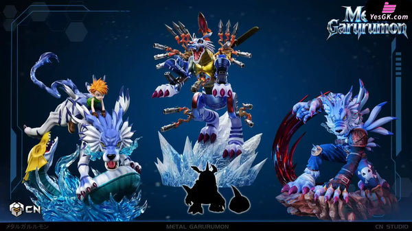 Digimon Metal Garurumon 1/12 GK Statue - Crazy Nest Studio [Pre-Order] Digimon