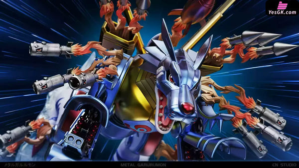 Digimon Metal Garurumon 1/12 GK Statue - Crazy Nest Studio [Pre-Order] Digimon