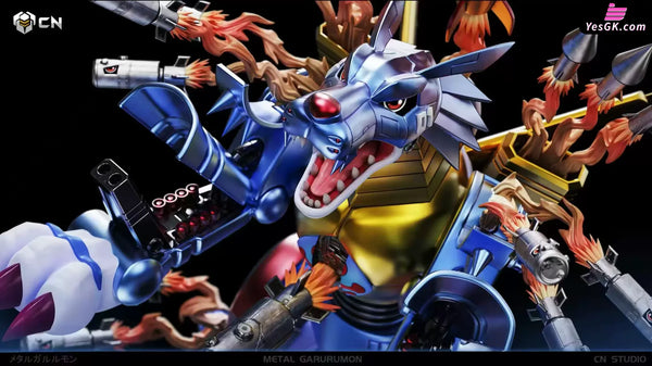 Digimon Metal Garurumon 1/12 GK Statue - Crazy Nest Studio [Pre-Order] Digimon