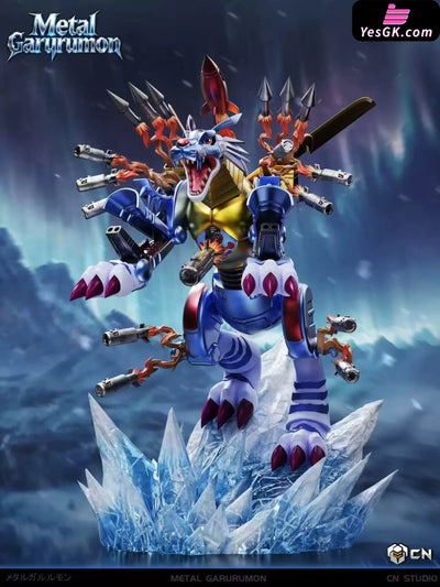 Digimon Metal Garurumon 1/12 GK Statue - Crazy Nest Studio [Pre-Order] Digimon