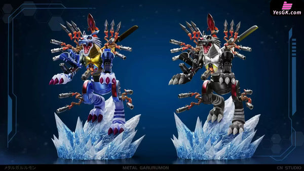 Digimon Metal Garurumon 1/12 GK Statue - Crazy Nest Studio [Pre-Order] Deposit / Original Color / No DLC A Digimon