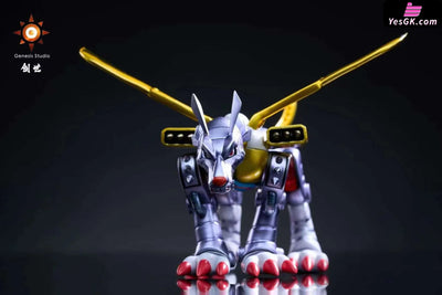 Digimon Metal Garurumon 1/20 GK Statue - Genesis Studio [In-Stock] Full Payment Digimon