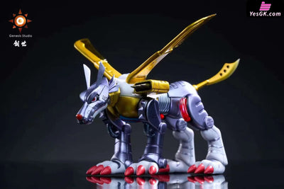 Digimon Metal Garurumon 1/20 GK Statue - Genesis Studio [In-Stock] Full Payment Digimon