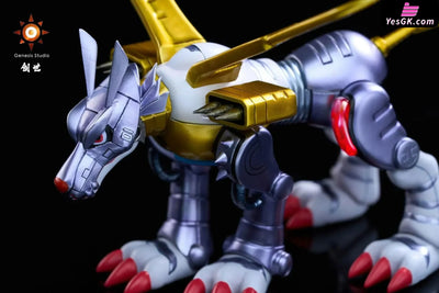 Digimon Metal Garurumon 1/20 GK Statue - Genesis Studio [In-Stock] Full Payment Digimon