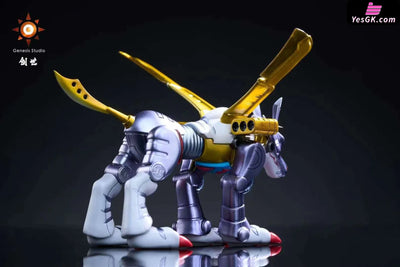 Digimon Metal Garurumon 1/20 GK Statue - Genesis Studio [In-Stock] Full Payment Digimon