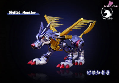 Digimon Metal Garurumon GK Statue - MDS Studio [Pre-Order] Deposit / Metal Garurumon Digimon