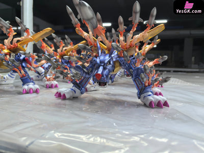 Digimon Metal Garurumon GK Statue - Sun Studio [In-Stock] Digimon