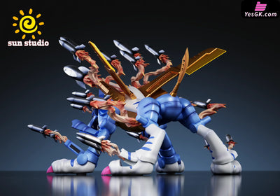 Digimon Metal Garurumon GK Statue - Sun Studio [Pre-Order] Digimon