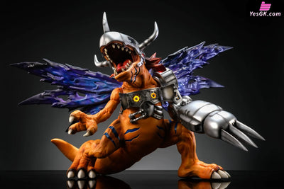 Digimon Metal Greymon GK Statue - Koko Studio [Pre-Order] Deposit / Primary Color Digimon