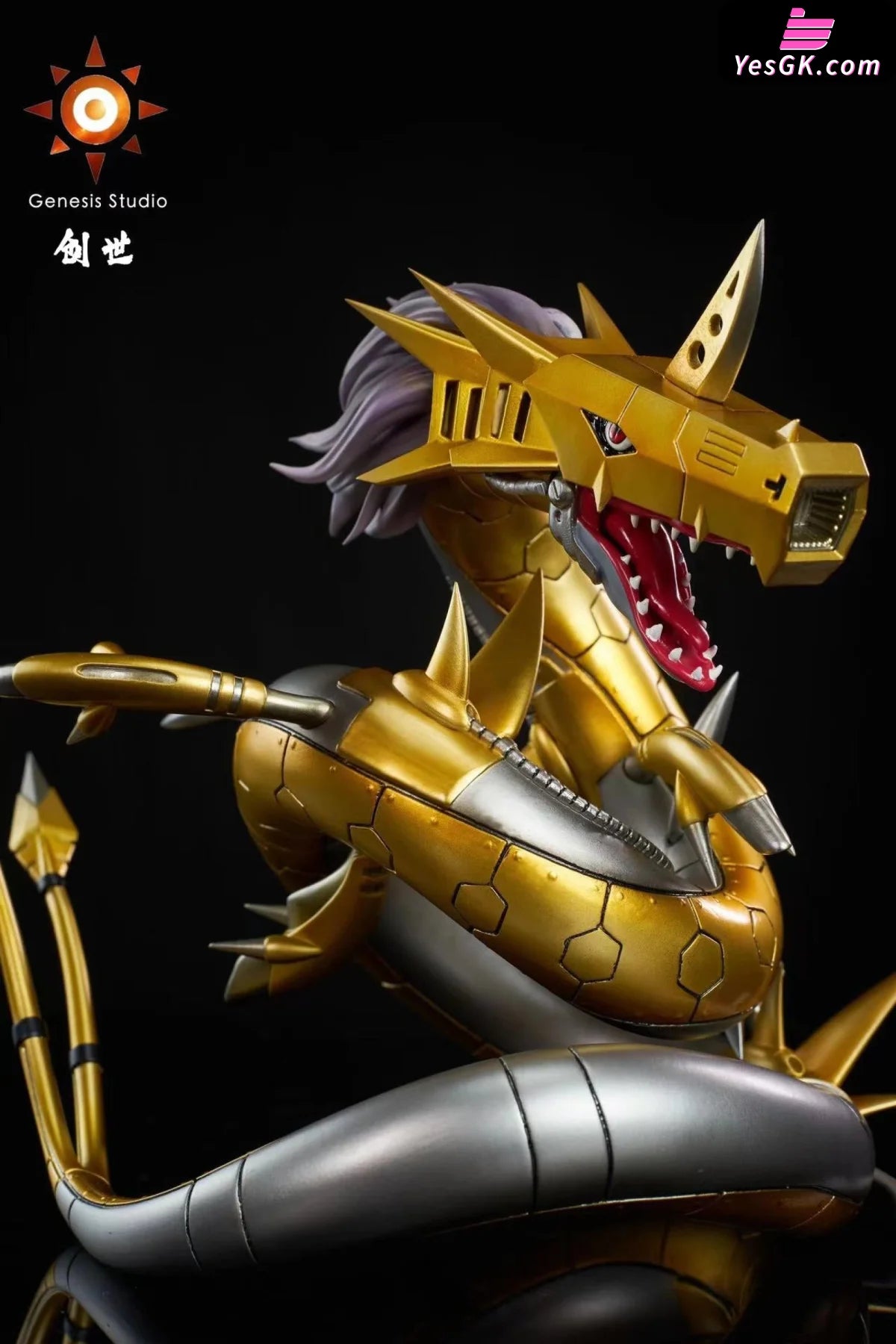 Digimon Metal Seadramon Resin Statue - Genesis Studio [Pre-Order]