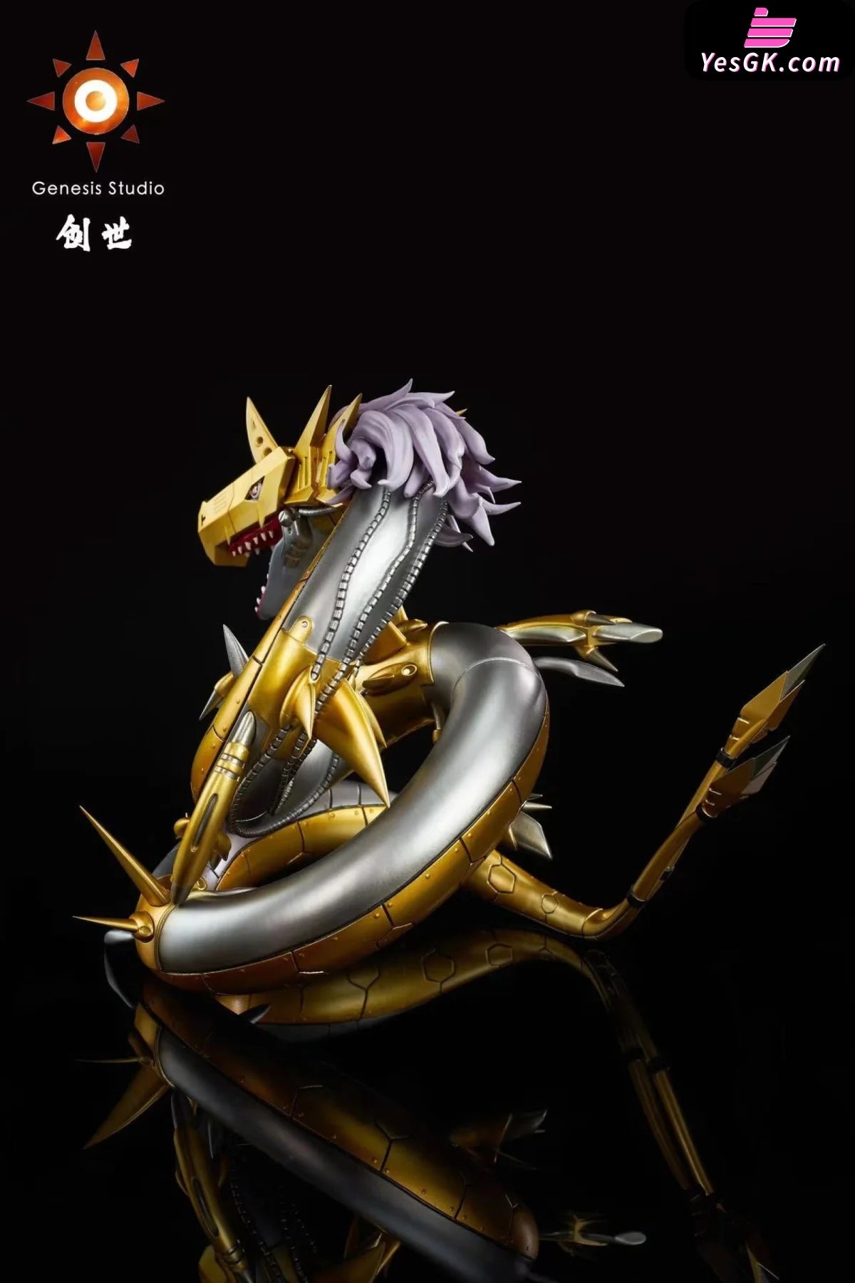 Digimon Metal Seadramon Resin Statue - Genesis Studio [Pre-Order]