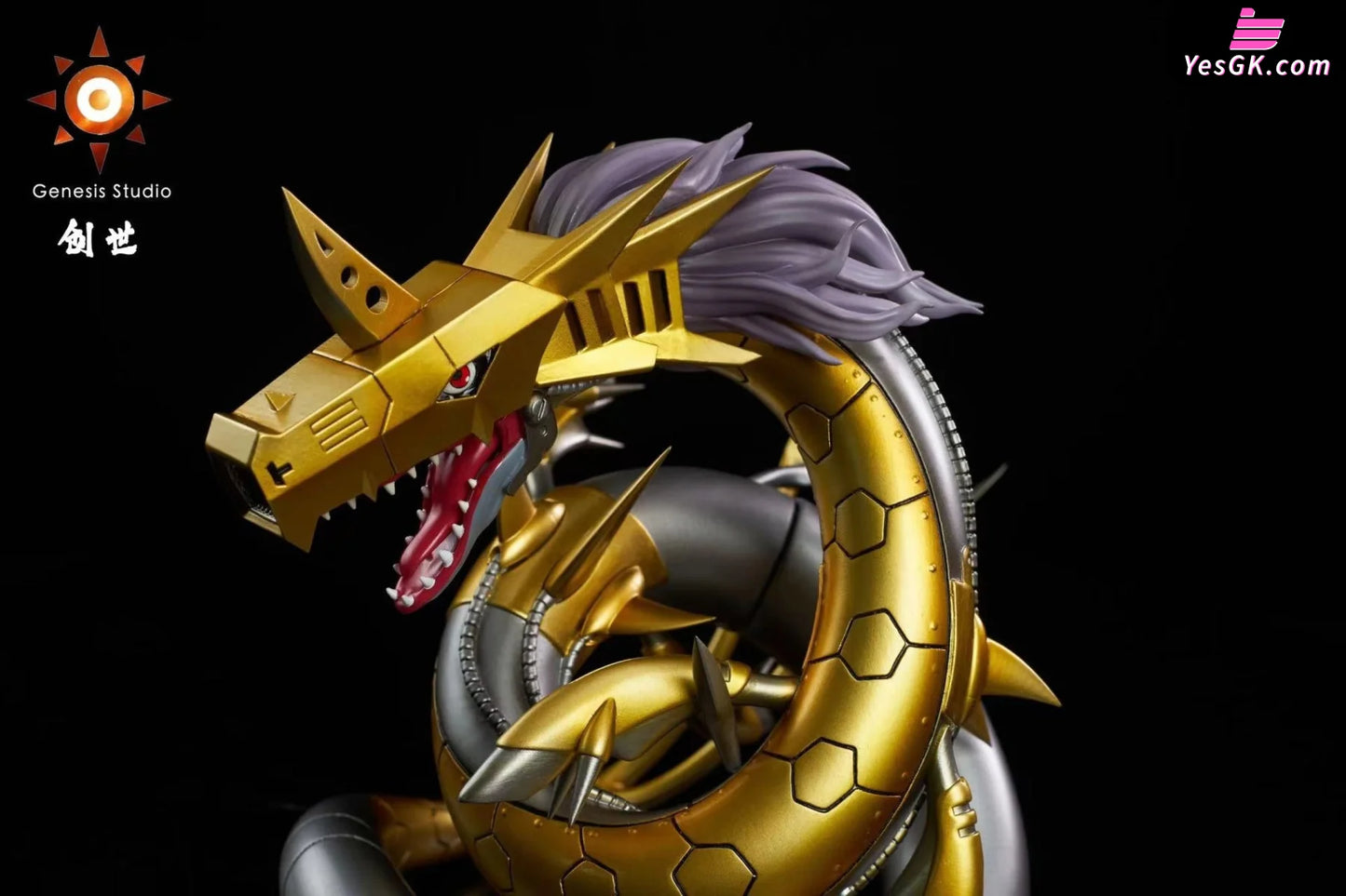 Digimon Metal Seadramon Resin Statue - Genesis Studio [Pre-Order]