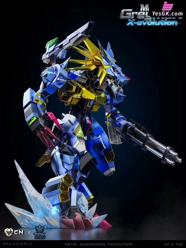 Digimon MetalGarurumon X GK Statue - Crazy Nest Studio & TOK Studio [Pre-Order] - Digimon